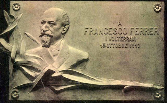 Francisco Ferrer Denkmal
